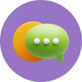 description chat image